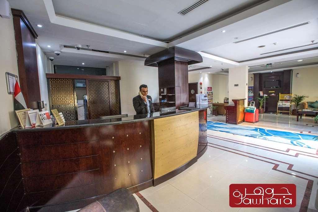 Al Jawhara Metro Hotel Dubai Interior foto